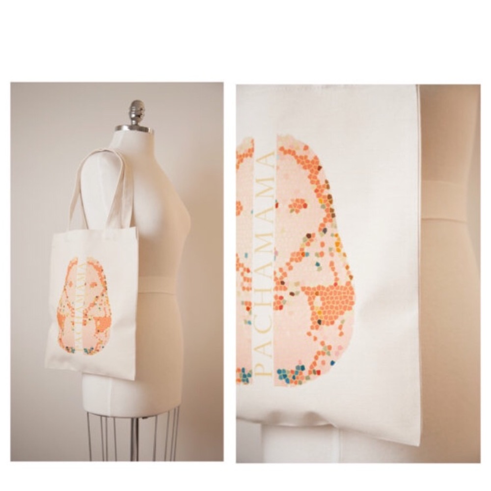 Tote Graphic Bag Canvas Bag Pachamama Tribal